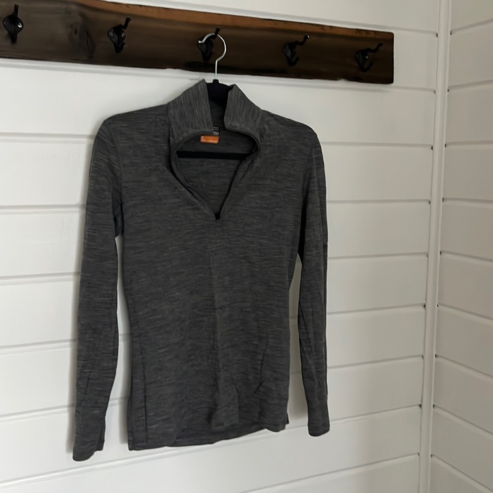 Icebreaker Half Zip 100% Wool